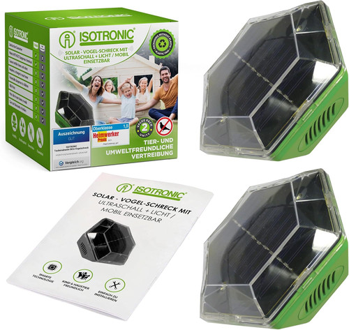 Dissuasore solare uccelli luce - solare,