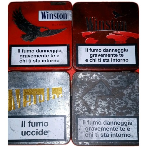 Scatolette sigarette winston - scatolette,