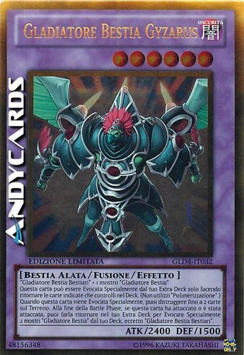 Gladiatore bestia gyzarus - gladiatore, •