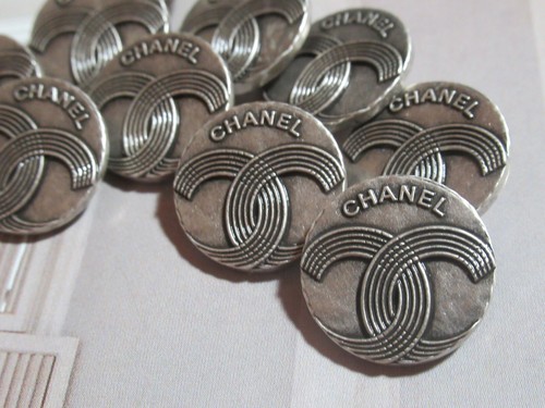 Chanel nickel silver - silver,