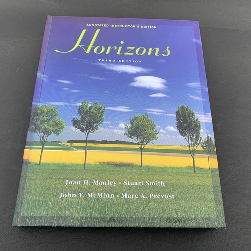 New horizons manley joan - horizons,
