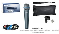 Shure BETA 57A MICROFONO