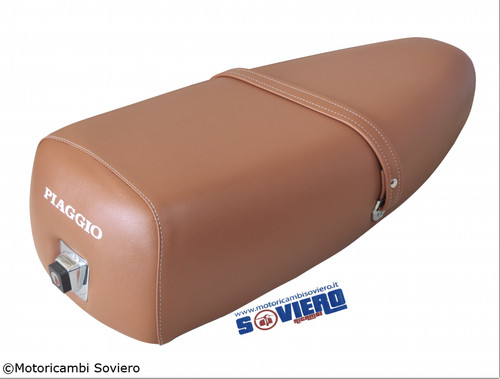 Sella lunga marrone - marrone, con