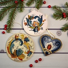 Set 3 Ornamenti Natalizi