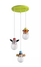 Lampada a sospensione da soffitto Philips bambini animali luce scimmia zebra giraffa rara