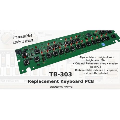 303 complete keyboard - tb-303,