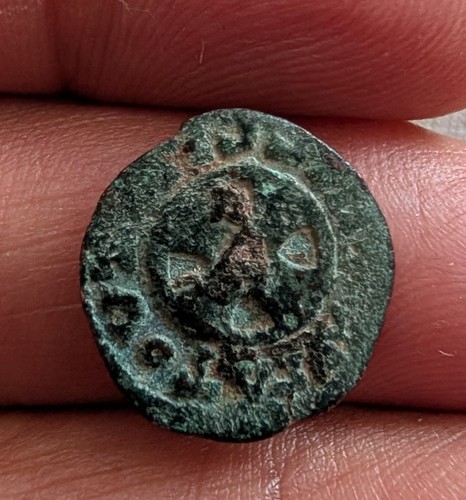 Antica moneta bronzo - moneta, in