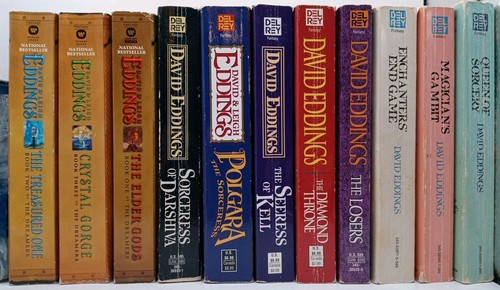 David eddings fantasy book lot - david,