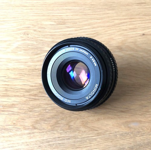 Obiettivo minolta rokkor - md, 45