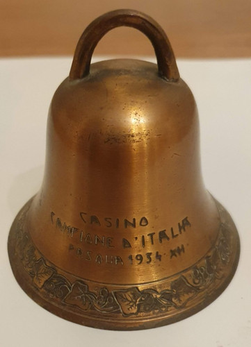 Campanella ottone vintage - campanella,