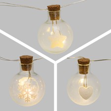 Catena Luminosa con 15 Sfere