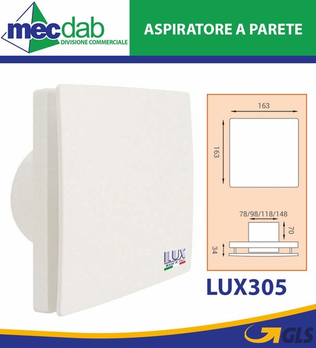 Aspiratore parete apertura - a,