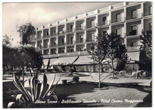 Padova ABANO TERME-STABILIMENTO HOTEL CORTESI MEGGIORATO viaggiata 1951
