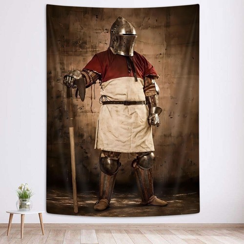 Arazzo medievale cavaliere