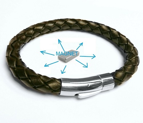 Vera pelle bracciale - da,