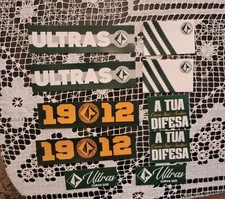BLOCCO 10 ADESIVI ULTRAS AVELLINO CURVA SUD CALCIO Stock