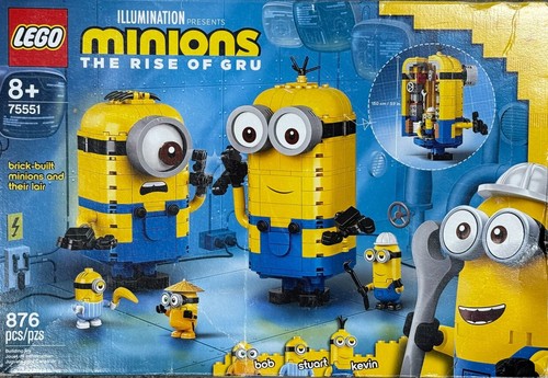 Lego 75551 brick built minions - lego, brick-built