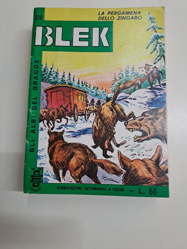 Blek libretto numero - blek,