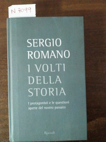 Volti della storia sergio - -,