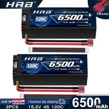 HRB 2pcs 15.2V 4S 6500mAh High