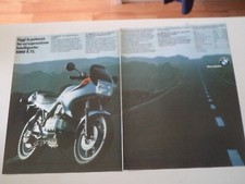 advertising Pubblicità 1986 MOTO BMW K75 K 75