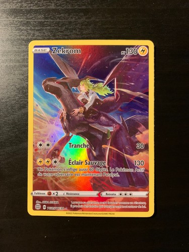Carte pokémon zekrom - carte,