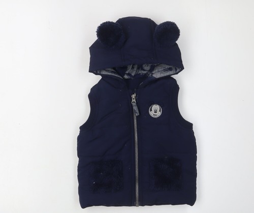 Giubbotto imbottito blu disney - giubbotto,