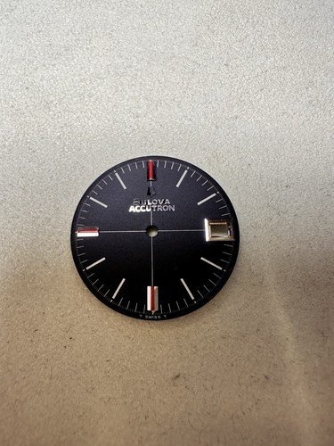 Bulova accutron dial - dial, stupendo