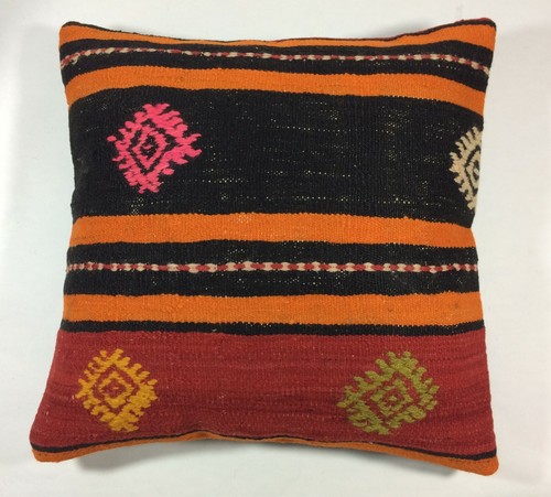 Copricuscino kilim 18x18 fatto - kilim,