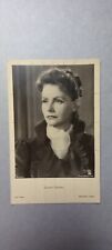 FOTO CARTOLINA ATTRICE GRETA GARBO ANNI 30