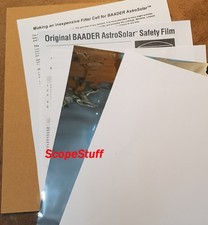 BAADER AstroSolar Pellicola di Sicurezza Pellicola Solare - 8,5" x 9,5" - Spedizione Gratuita