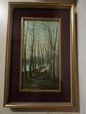 Dipinto olio su Tavola firmato "CACACE"