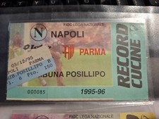 BIGLIETTO TICKET CALCIO NAPOLI