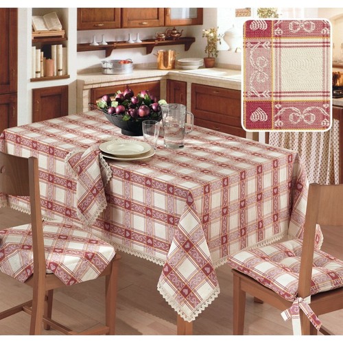 Copritavolo tovaglia jacquard