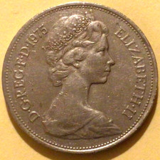 10 TEN NEW PENCE 1975 - GREAT