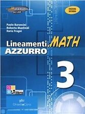 LINEAMENTI MATH AZZURRA 3 TR + EB - 9788853818737