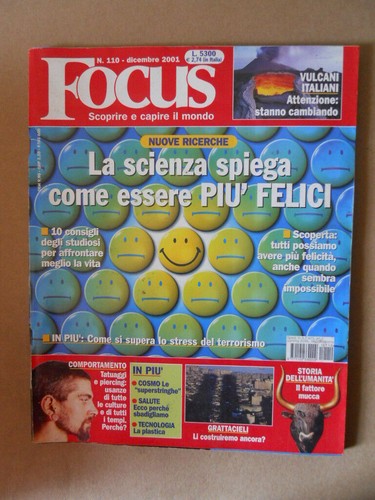 Focus 110 2001 scienza - focus,