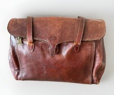 THE BRIDGE Leather Bag Brown