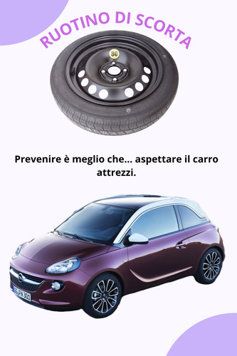 Ruotino scorta per - per, opel