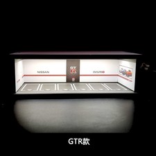 Diorama garage parcheggio 1/64