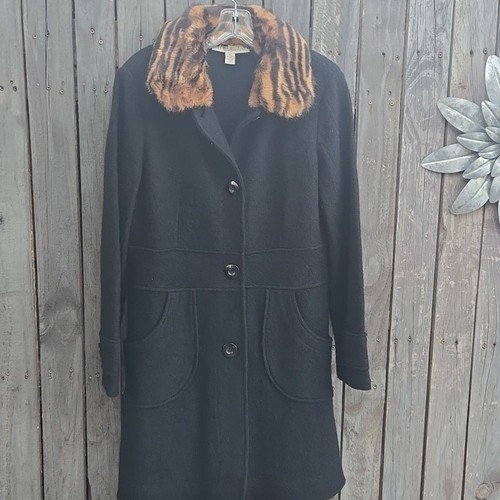 Trench coat nero mainbocher - nero,