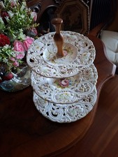 Alzatina Ceramica Dipinto A Mano Vintage Bassano