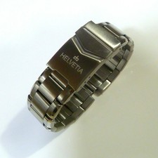 CINTURINO OROLOGIO IN ACCIAIO INOX 18 mm con anse chiusura pieghevole 18026