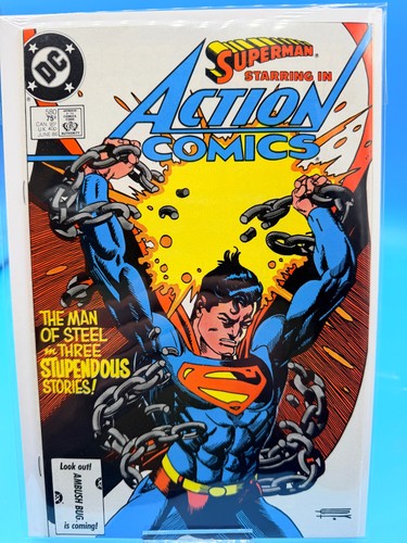 Action comics 580 - action,