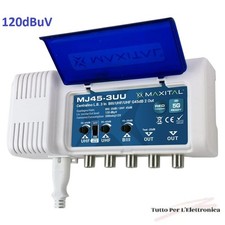 Centralino larga banda per interno FTE MAXITAL III-U-U- 12V 45dB 5G MJ45-3UU