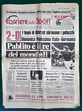 Mondiali Spagna 82 - Corriere dello Sport ORIGINALE del 09/07/1982