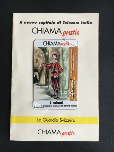 Folder telecom italia - italia, chiama