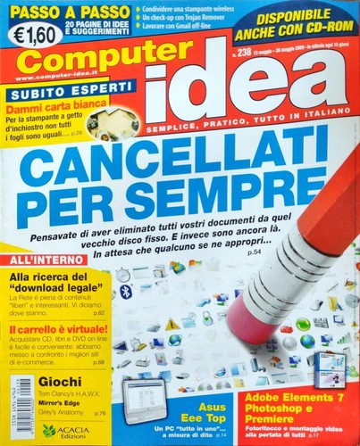 Computer idea passo a - idea,