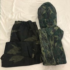 Esercito Italiano Giacca Pantaloni Bosco Pioggia Sopra Abbigliamento Impermeabile Kiway 52R