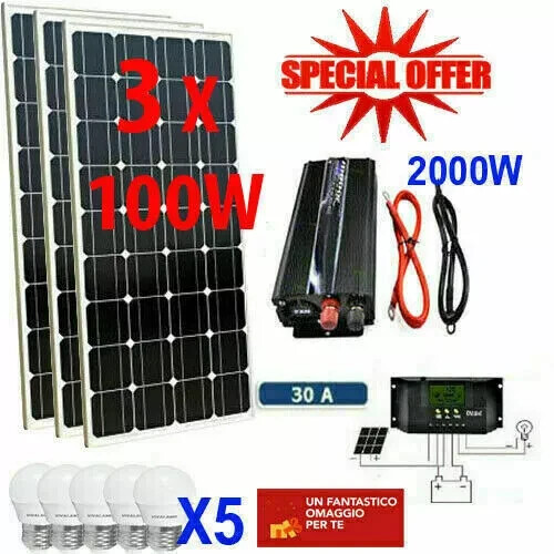Kit fotovoltaico 3kw - fotovoltaico,